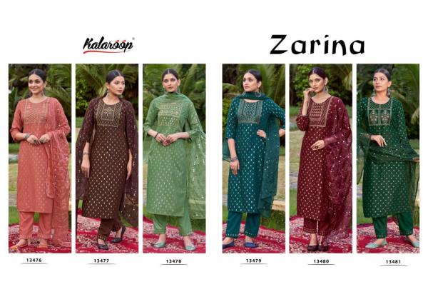 Kalaroop Zarina Fancy Designer Exclusive Readymade Suit